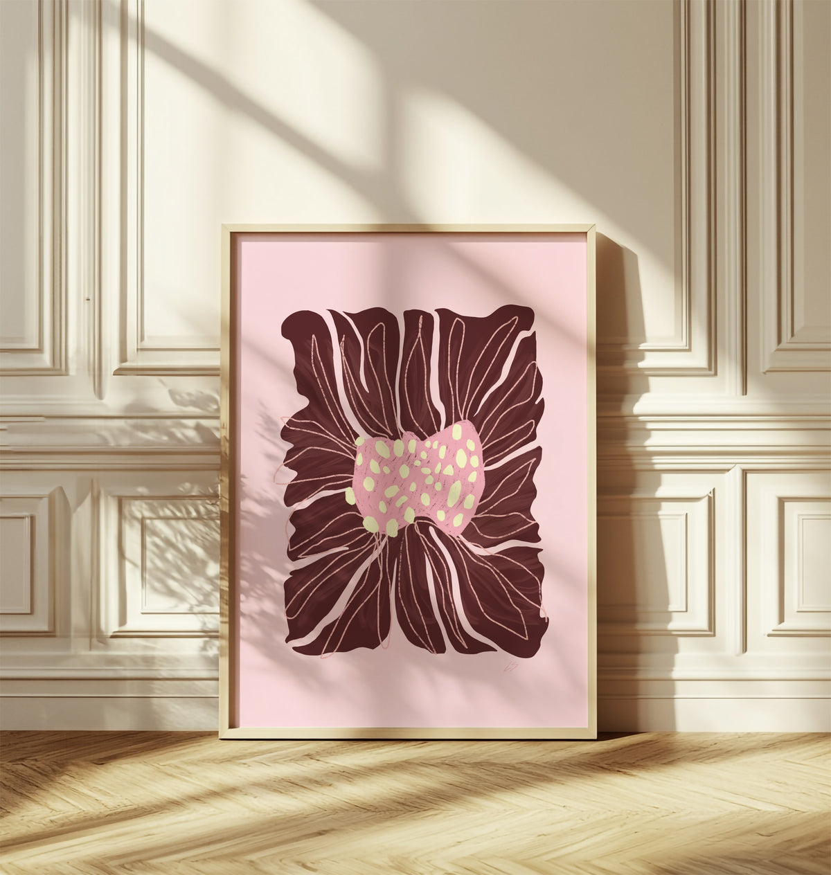 Berry Bloom Burst Poster